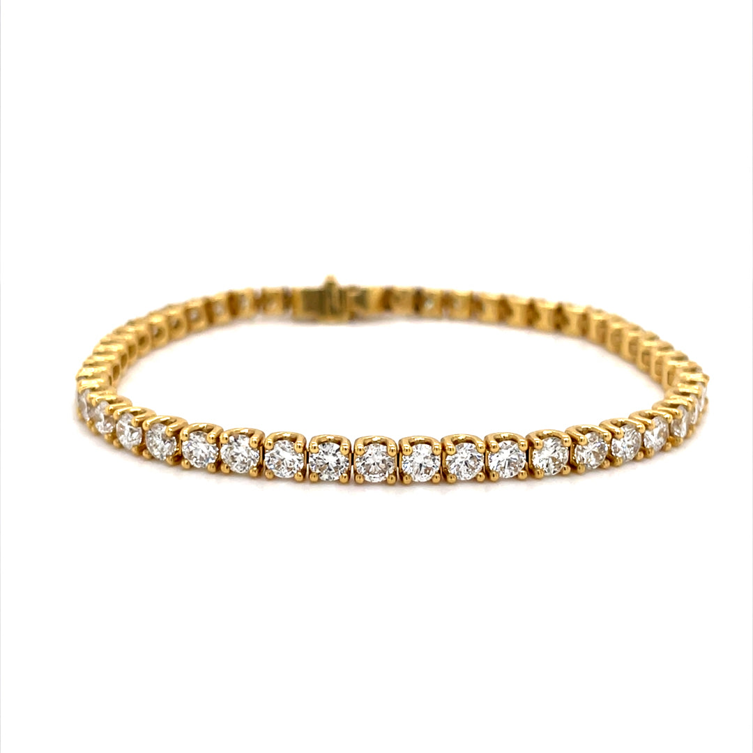 7.50ct Round Diamond Line Bracelet