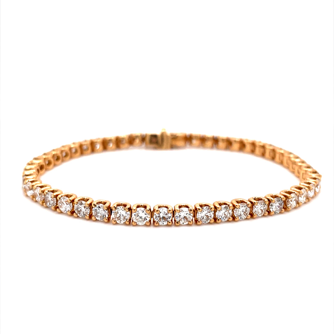 7.50ct Round Diamond Line Bracelet