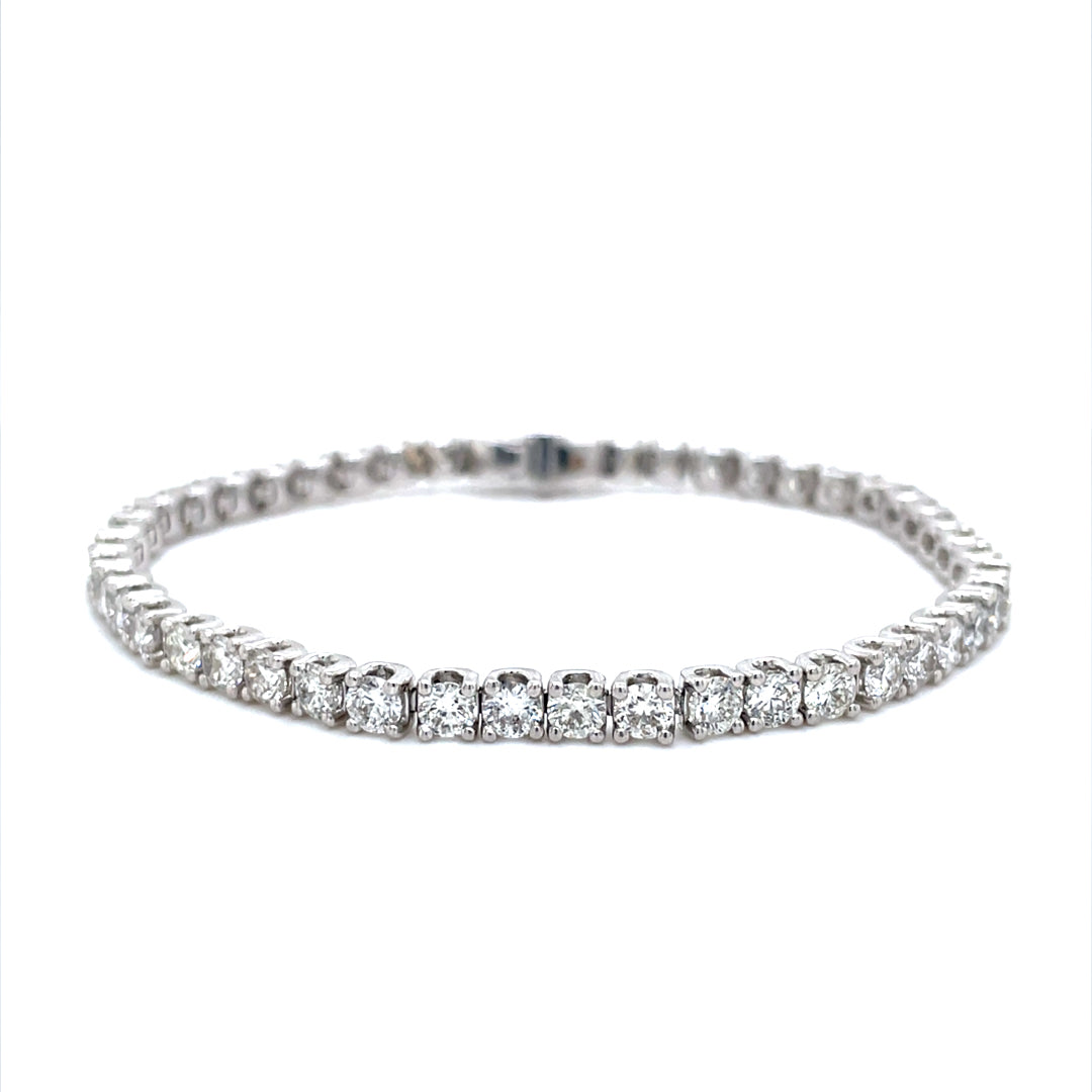 7.50ct Round Diamond Line Bracelet