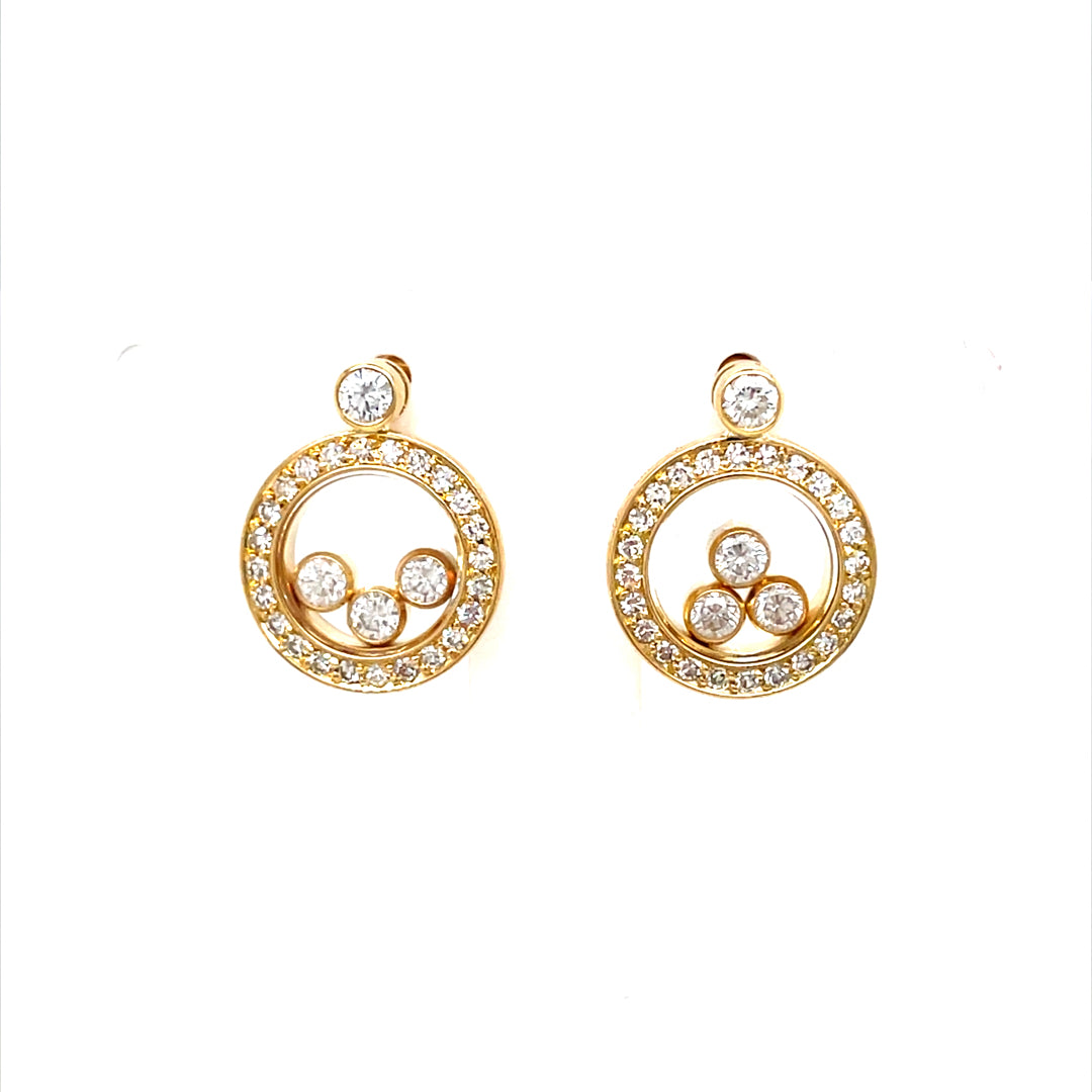 Chopard Happy Diamonds Earrings