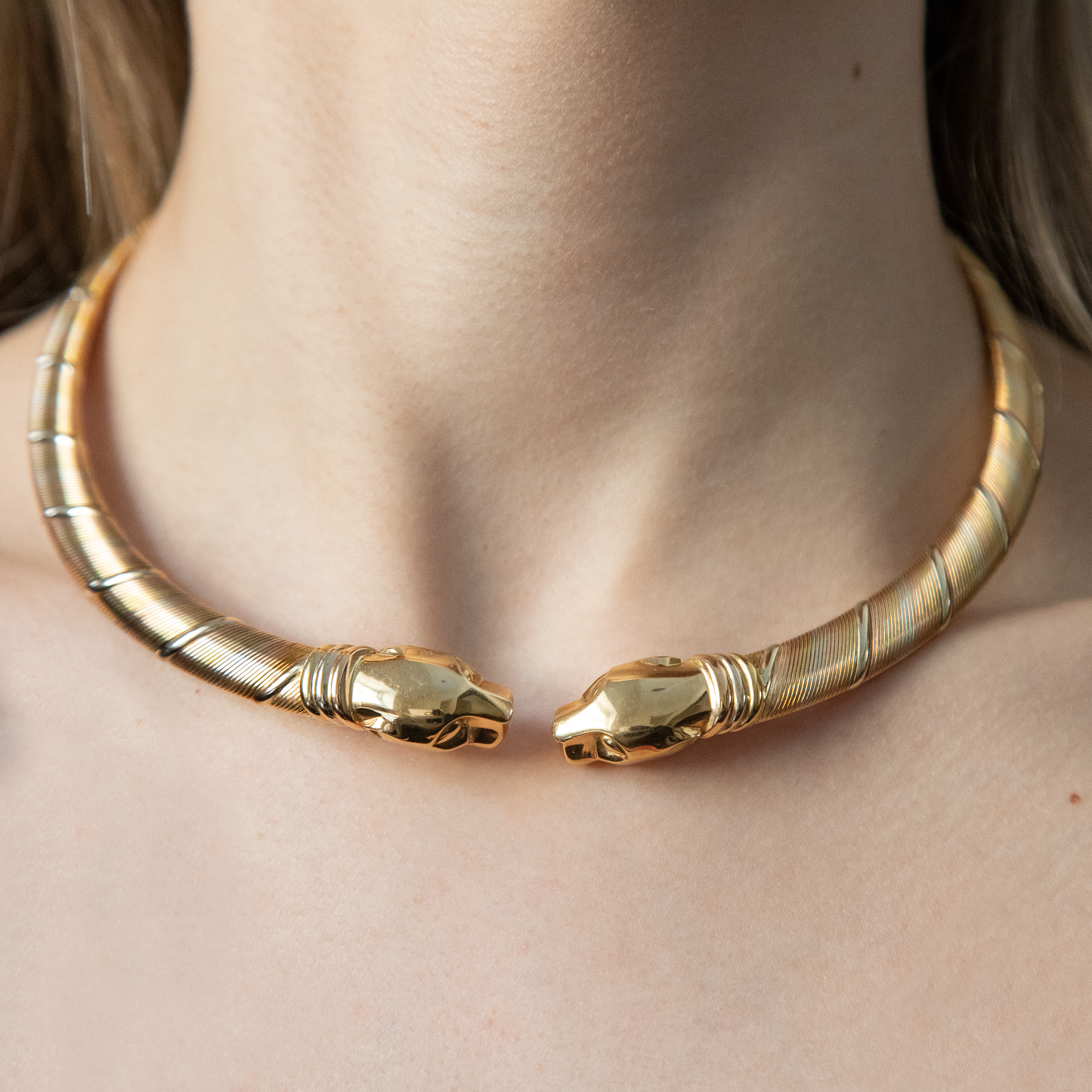 Cartier Panthère Open Collar Necklace