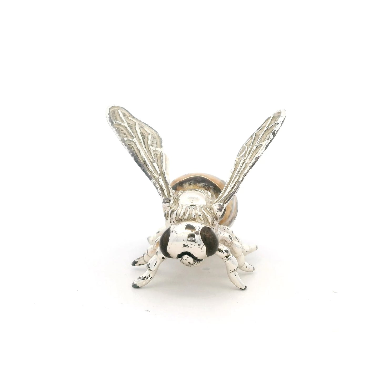 Silver And Enamel Wasp