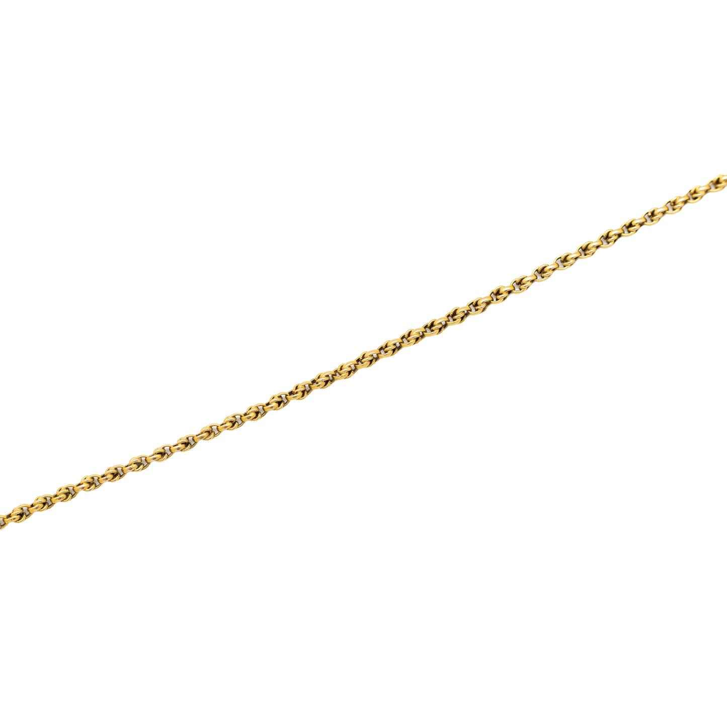 Victorian 18ct Yellow Gold Fancy Belcher Chain 38"