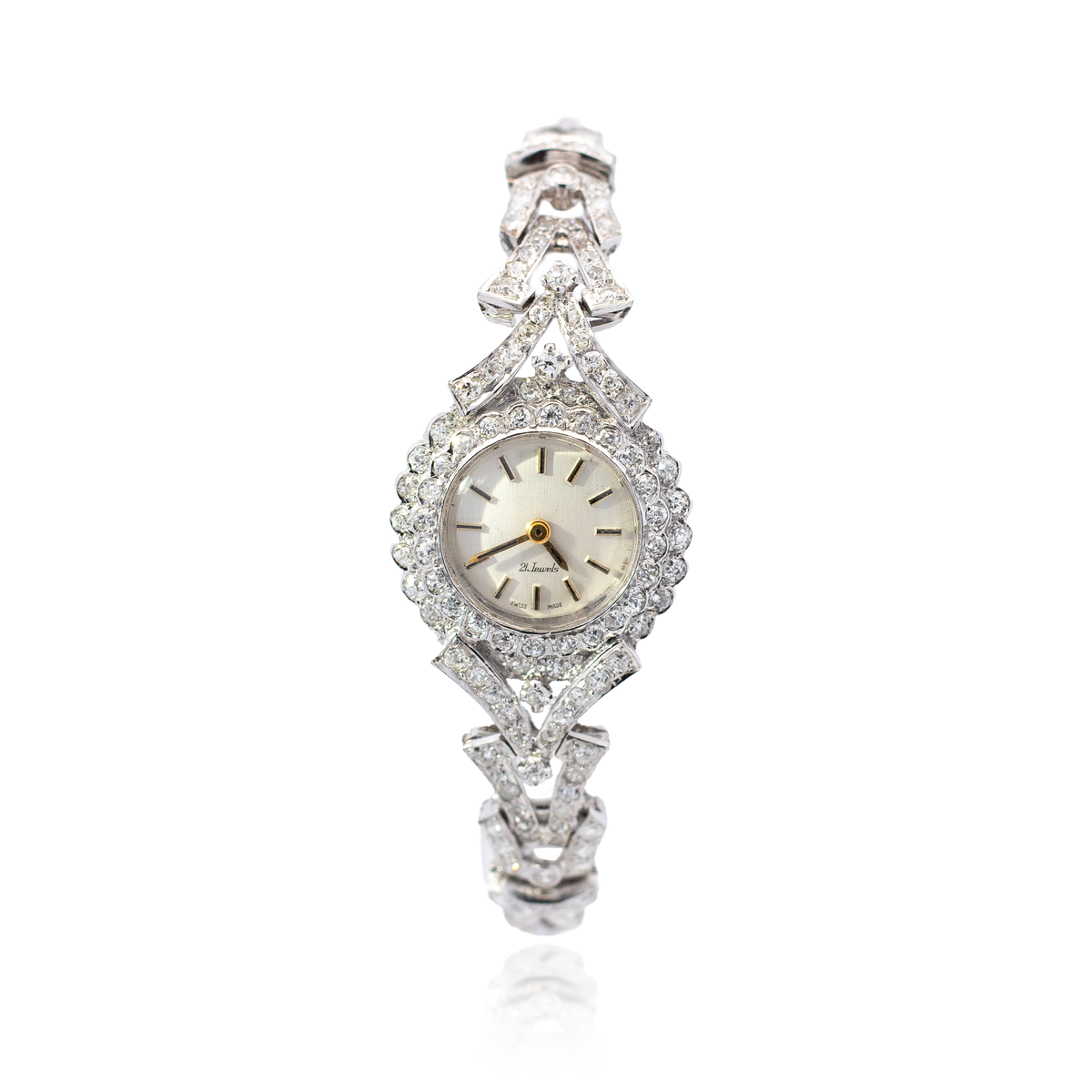 Diamond Set Cocktail Watch