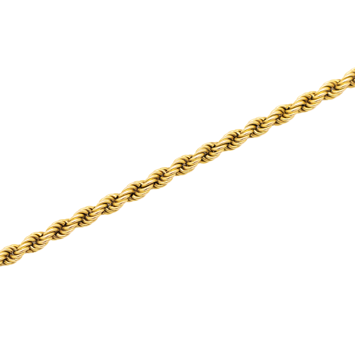 15ct Yellow Gold Prince of Wales Twist Chain 18"
