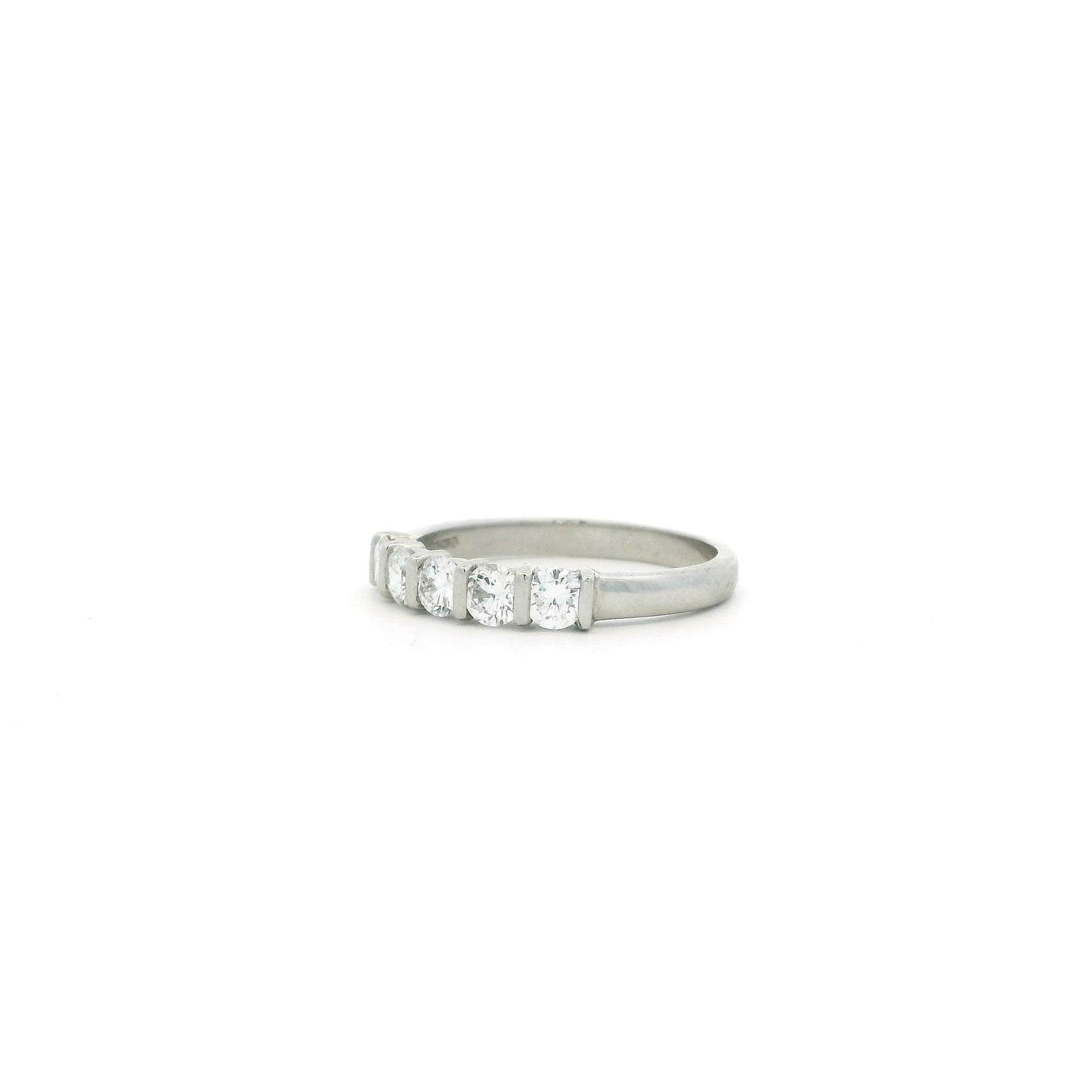 Round Diamond Five Stone Ring