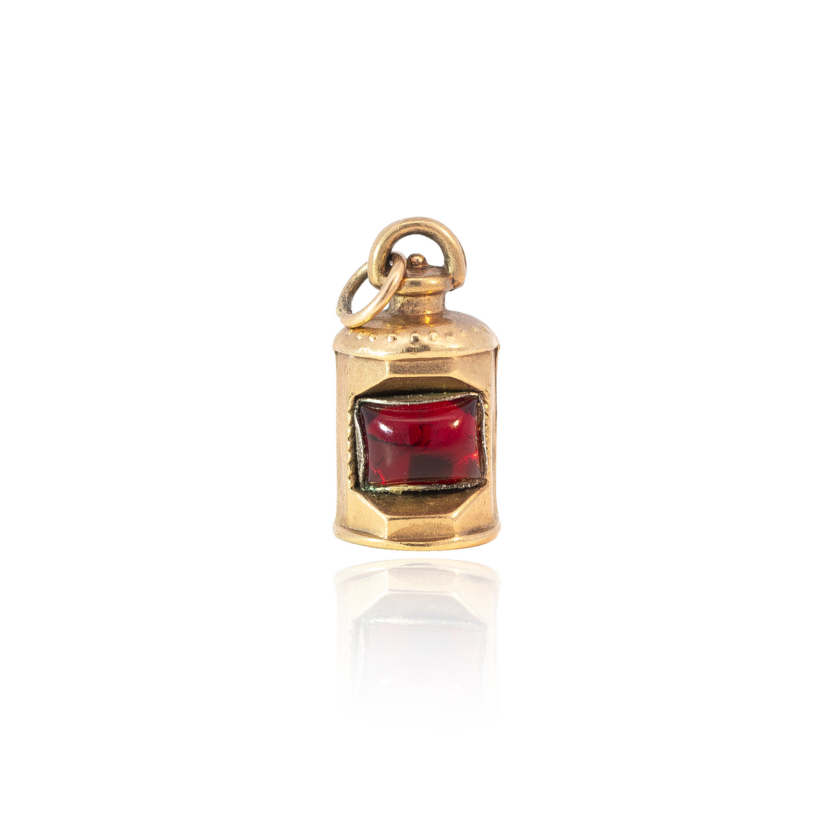 Yellow Gold Signal Lamp Charm