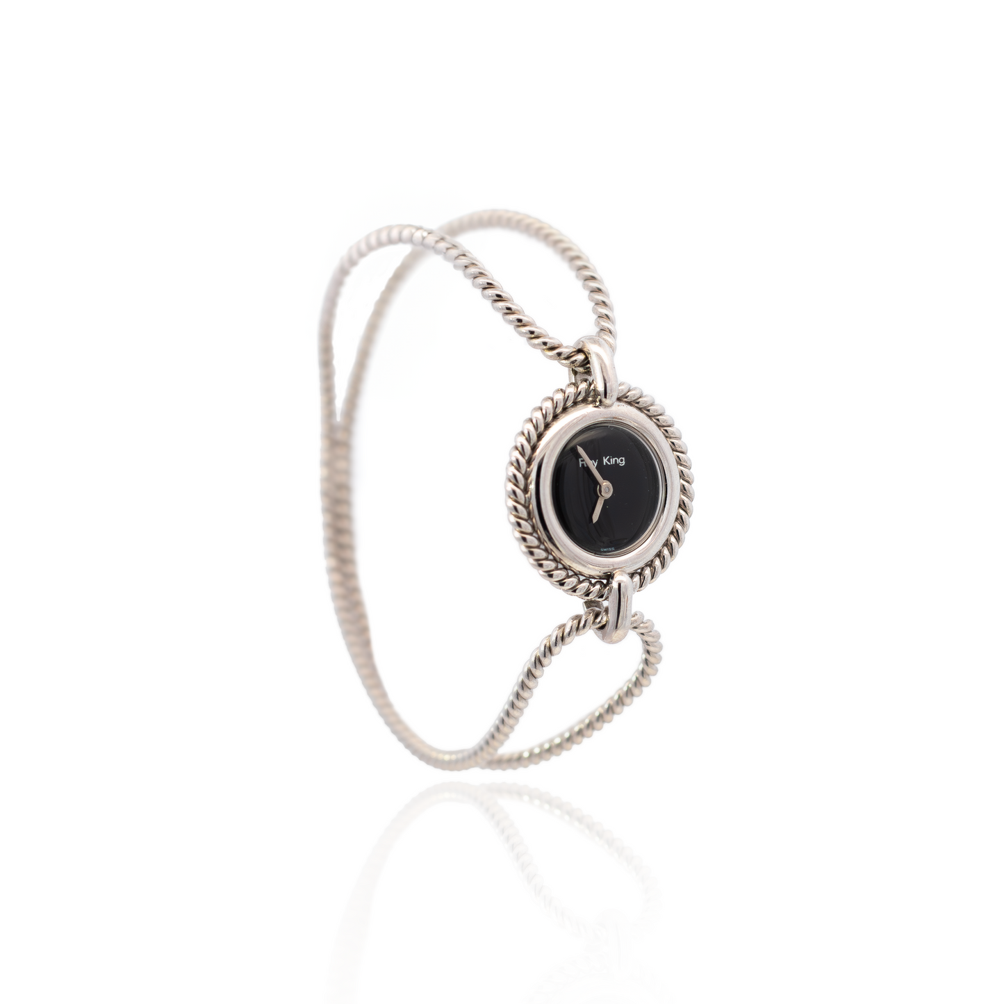 Roy King Twisted Rope Bangle Watch
