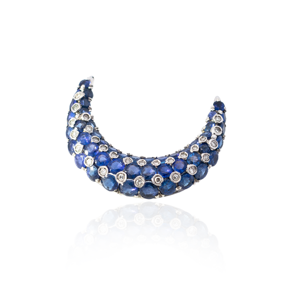 Tiffany & Co Sapphire and Diamond Brooch
