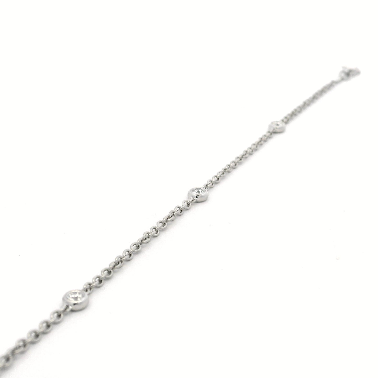 0.13ct Diamond Chain Bracelet