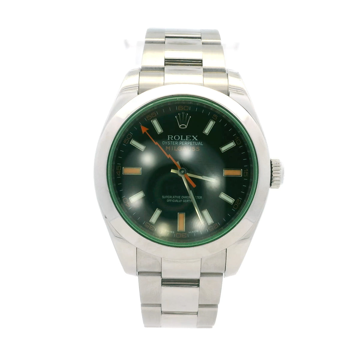 Rolex Oyster Perpetual Milgauss Wrist Watch