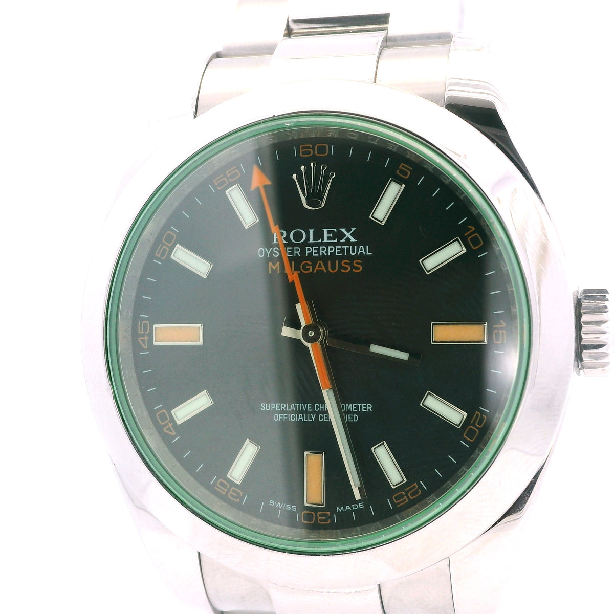 Rolex Oyster Perpetual Milgauss Wrist Watch