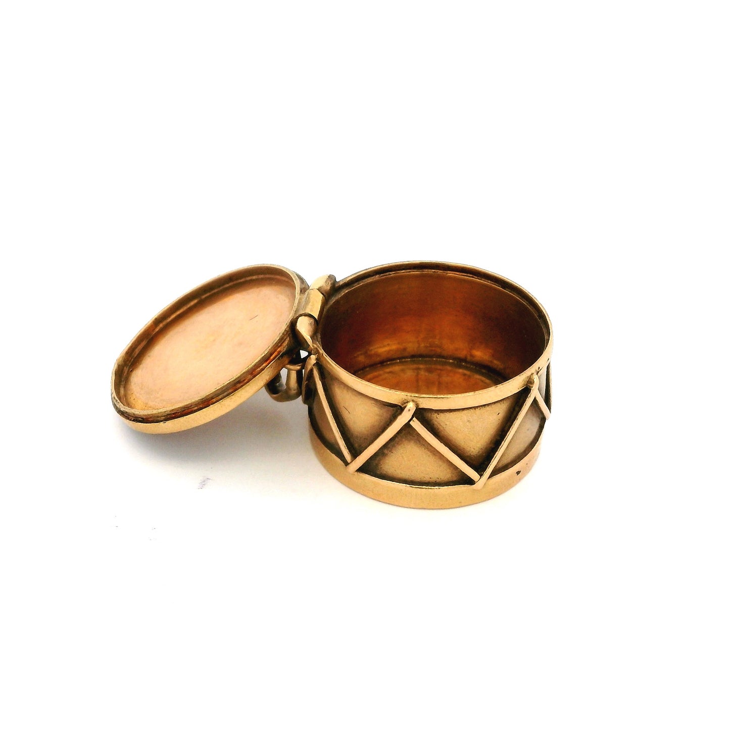 9ct Yellow Gold Drum Charm