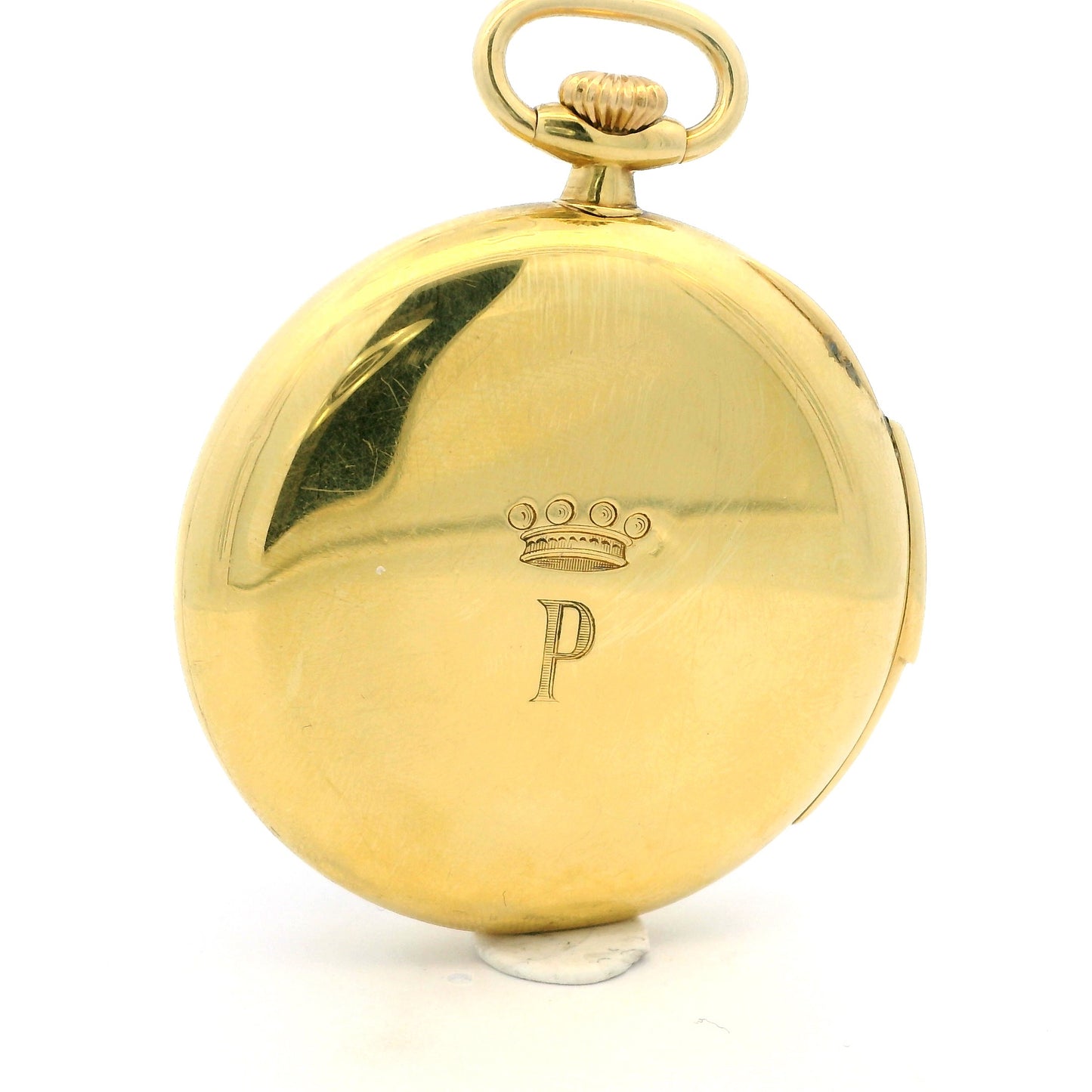 18ct Yellow Gold Open Face Minute Repeater Pocket Watch