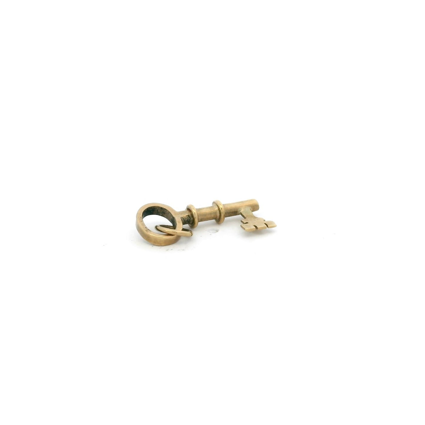 Yellow Gold Key Charm