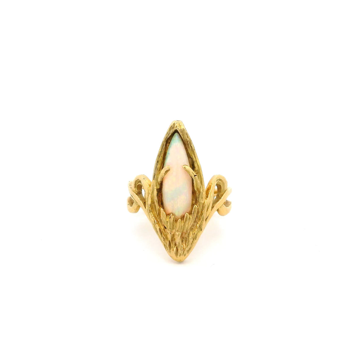 Cabochon Opal Dress Ring