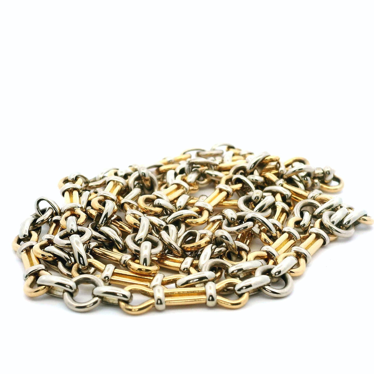 George L'enfant Yellow And White Gold Chain