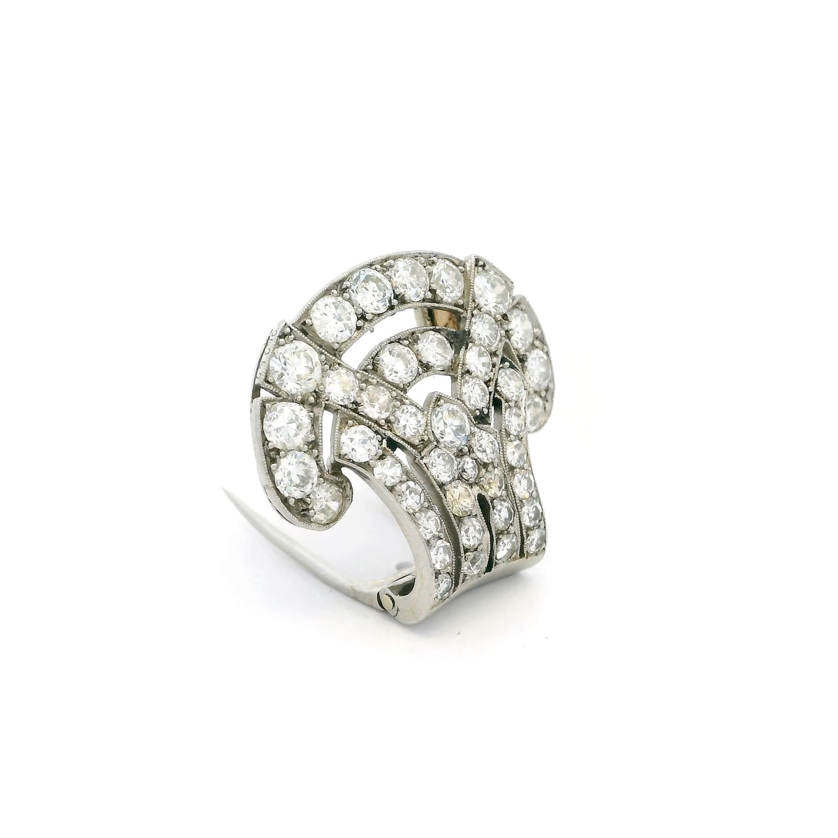 Cartier Diamond Set Clip