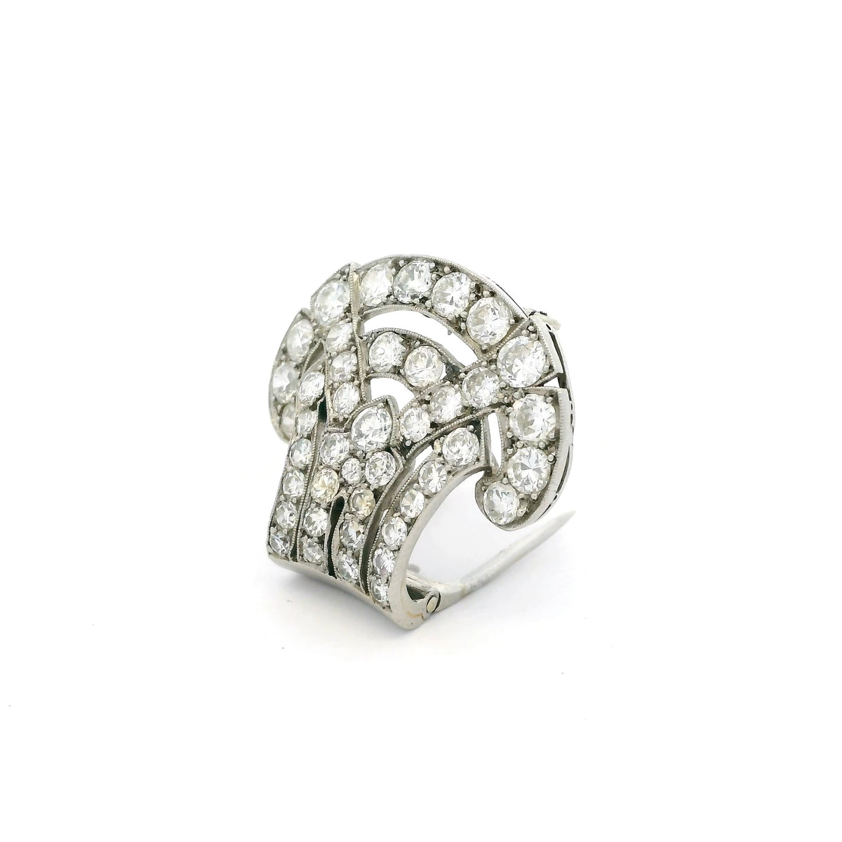 Cartier Diamond Set Clip