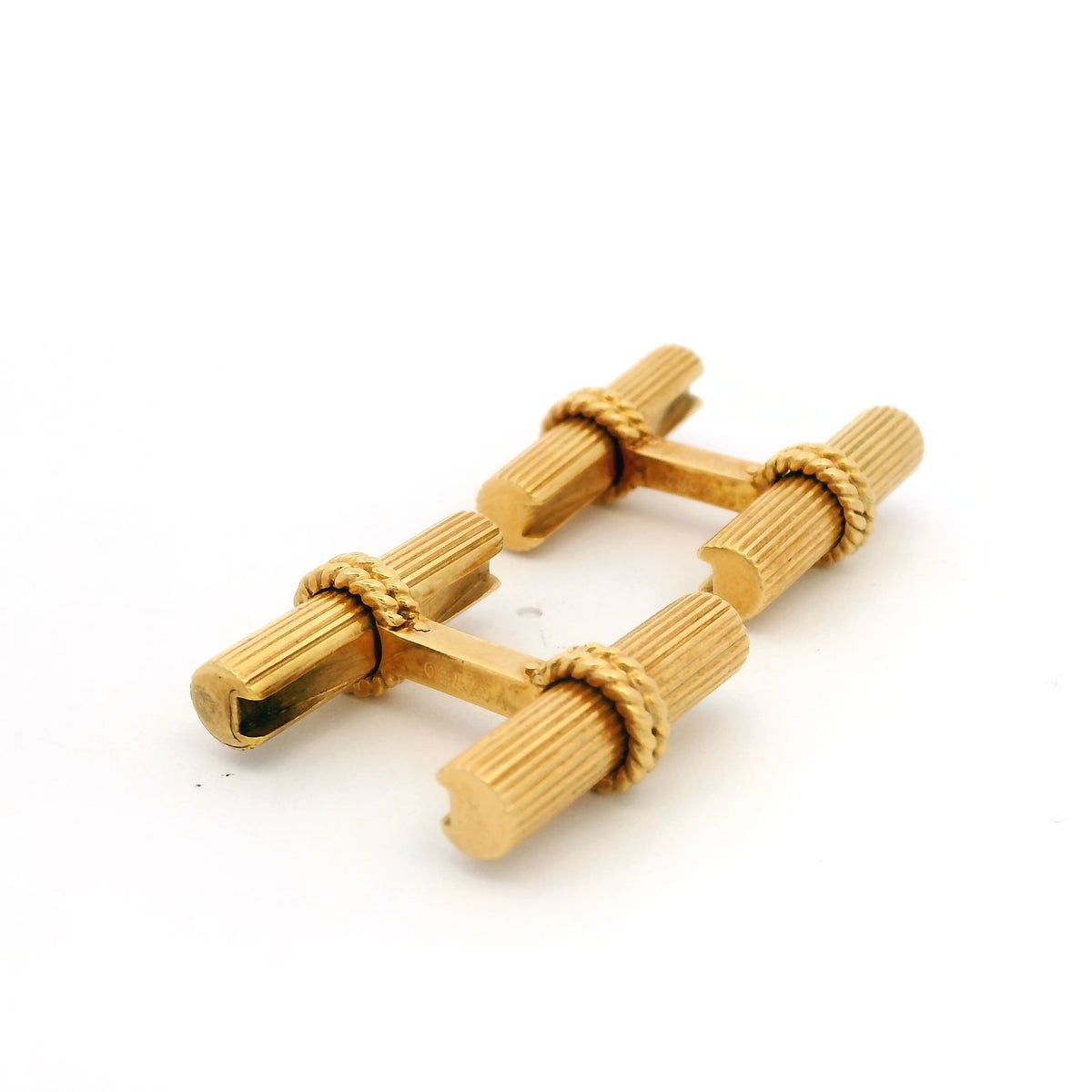 Van Cleef & Arpels Yellow Gold Baton Cufflinks