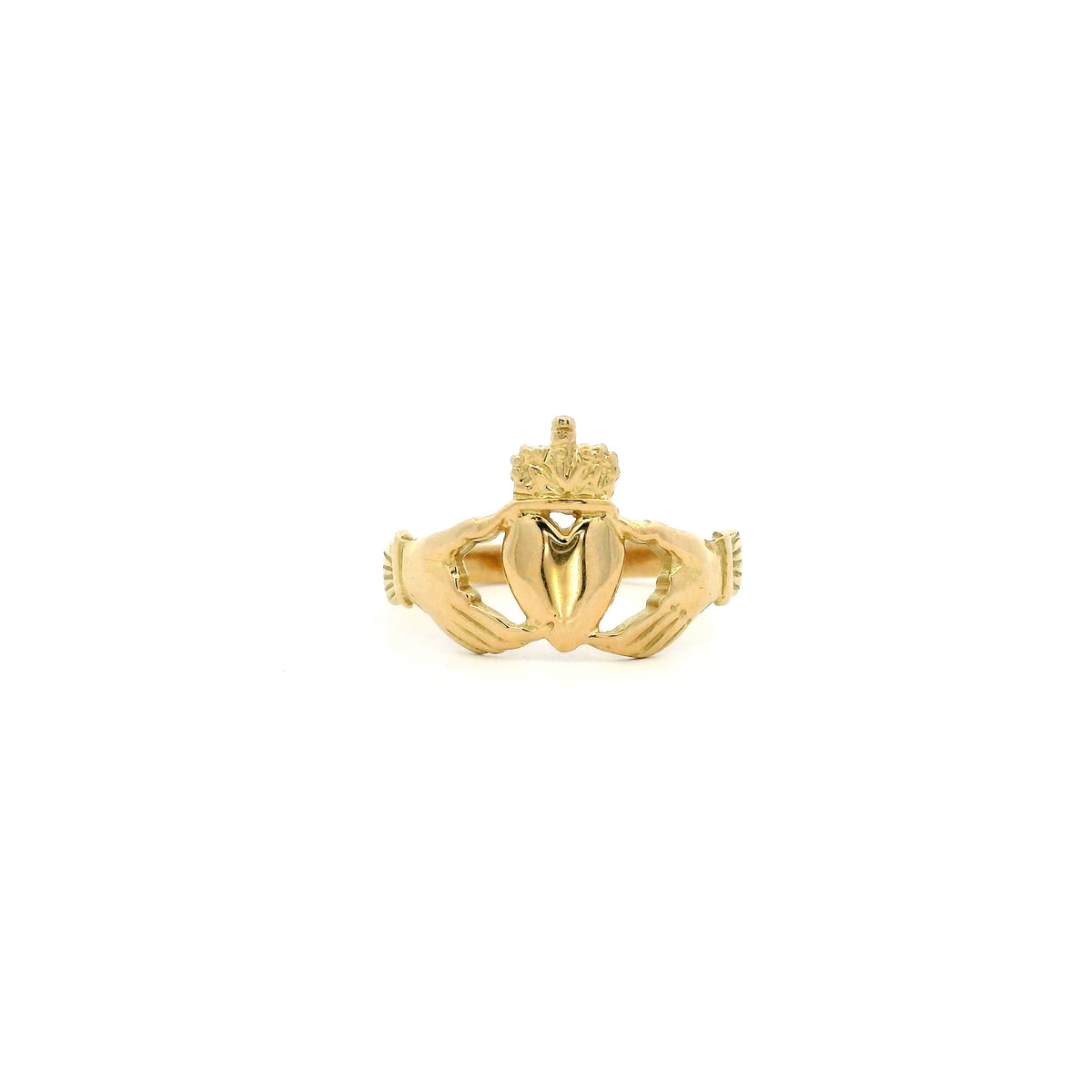 Yellow Gold Claddagh Ring