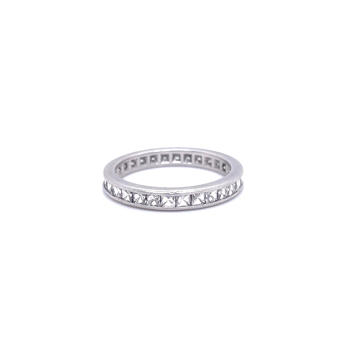 French Cut Diamond Eternity Ring