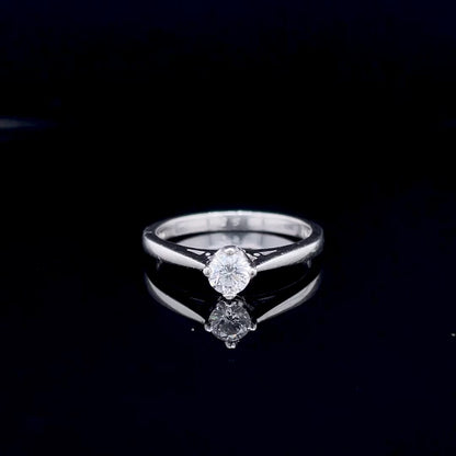 0.25ct Round Cut Diamond Solitaire Ring