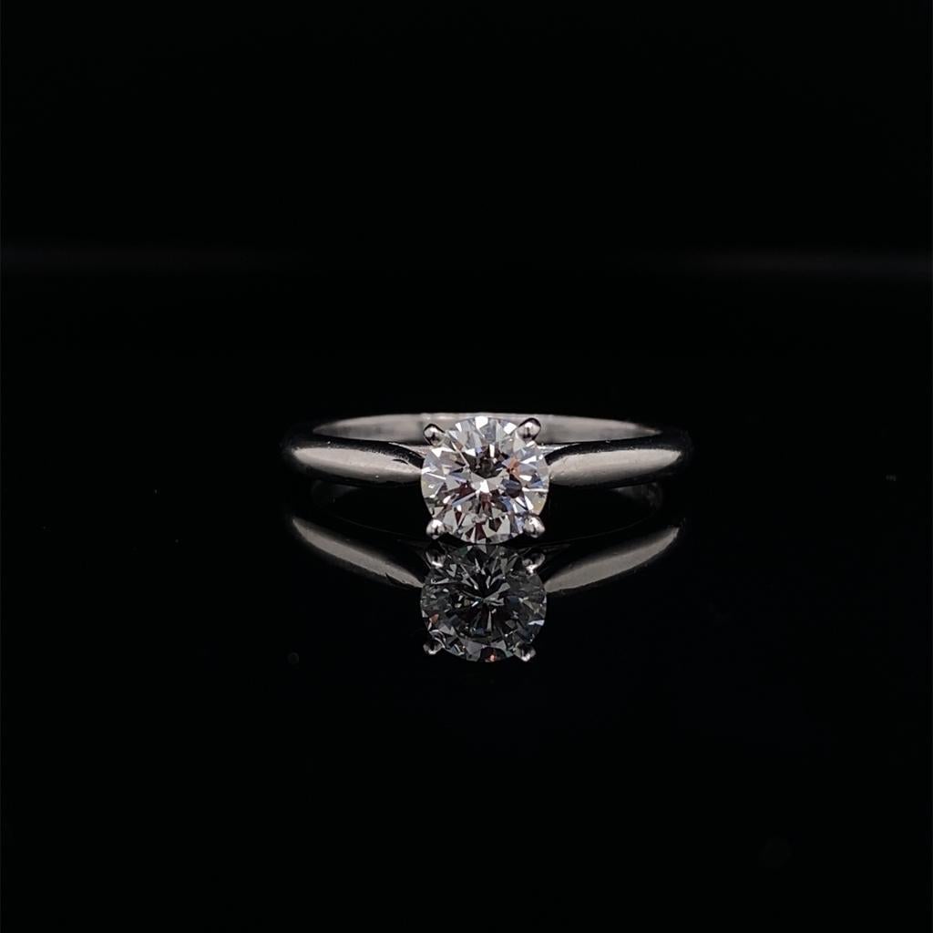 0.51ct Round Brilliant Cut Diamond Solitaire Ring by Cartier
