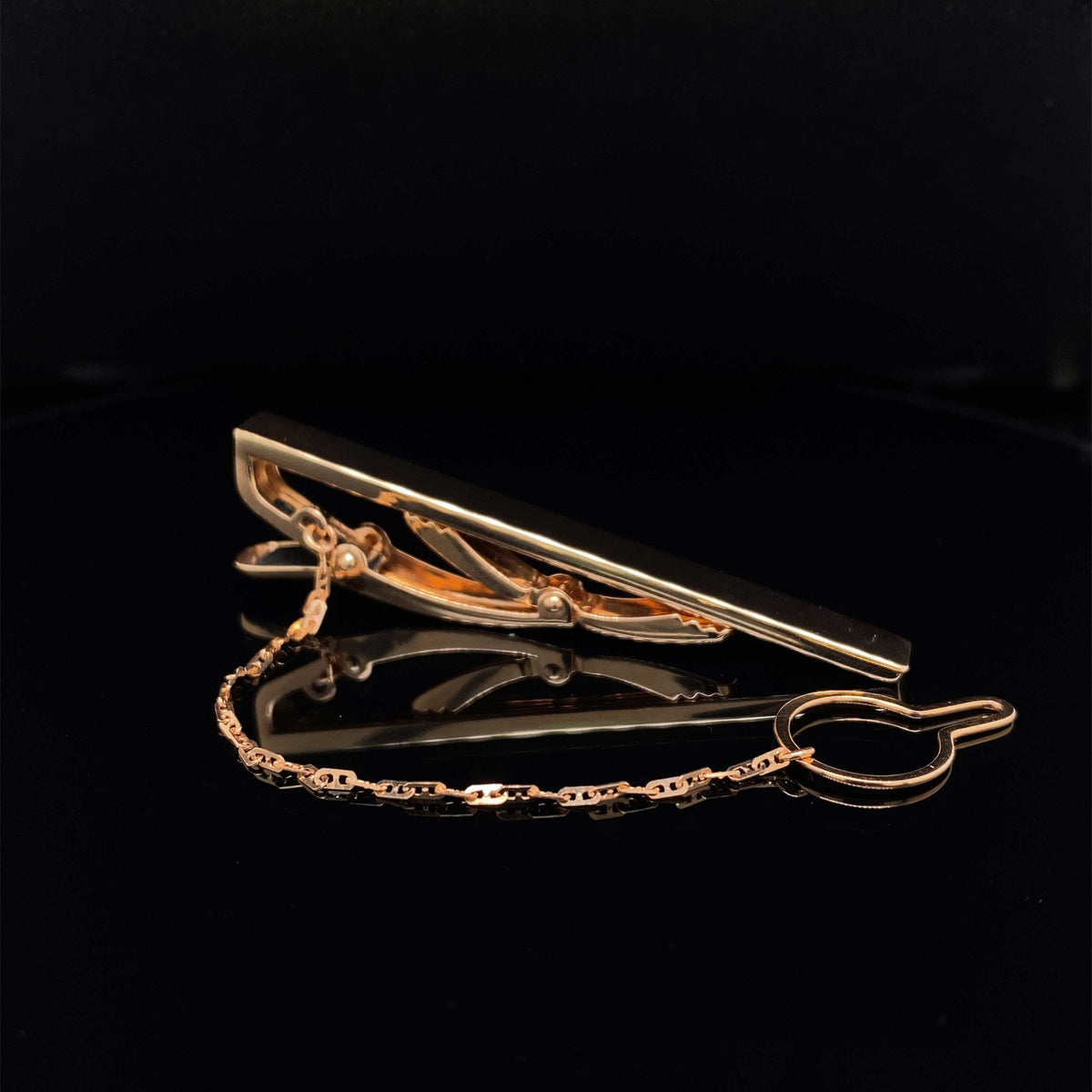 18ct Gold Modern Tie Bar
