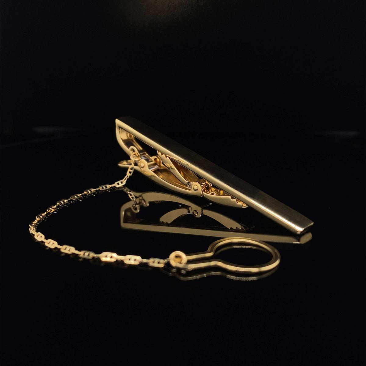 18ct Gold Modern Tie Bar