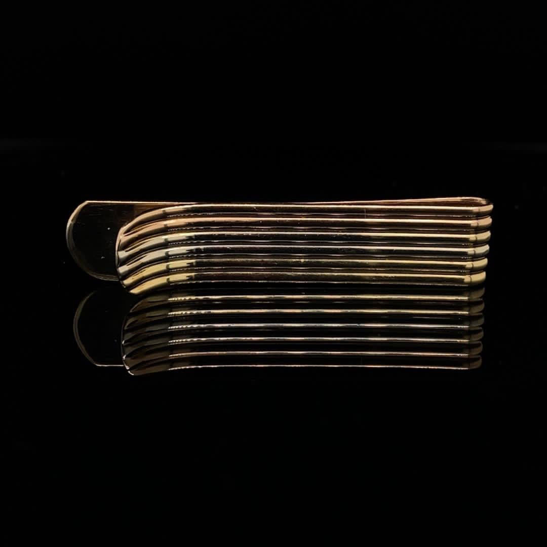 18ct Three Tone Money Clip