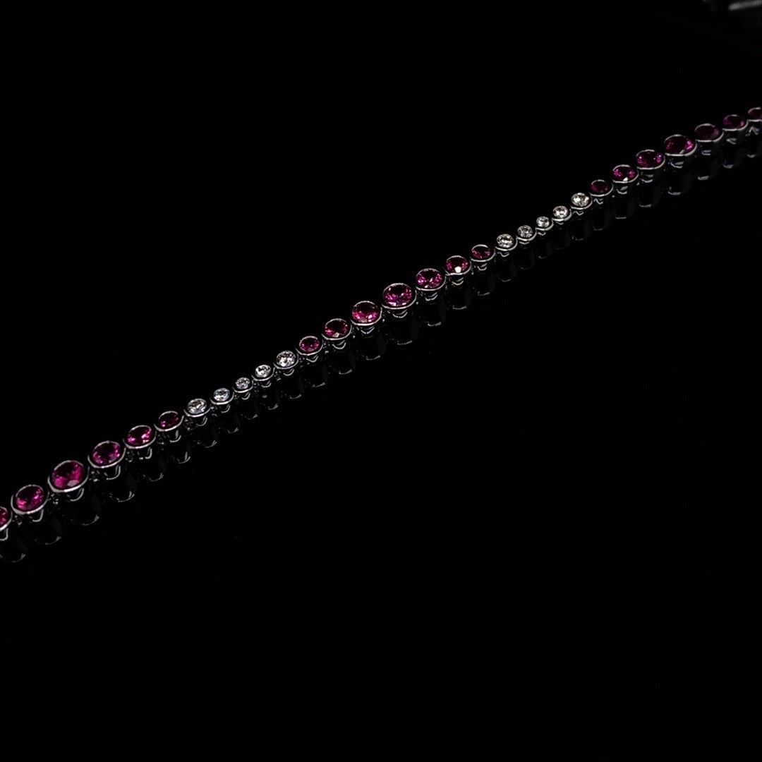 2.60ct Ruby and Diamond Bracelet