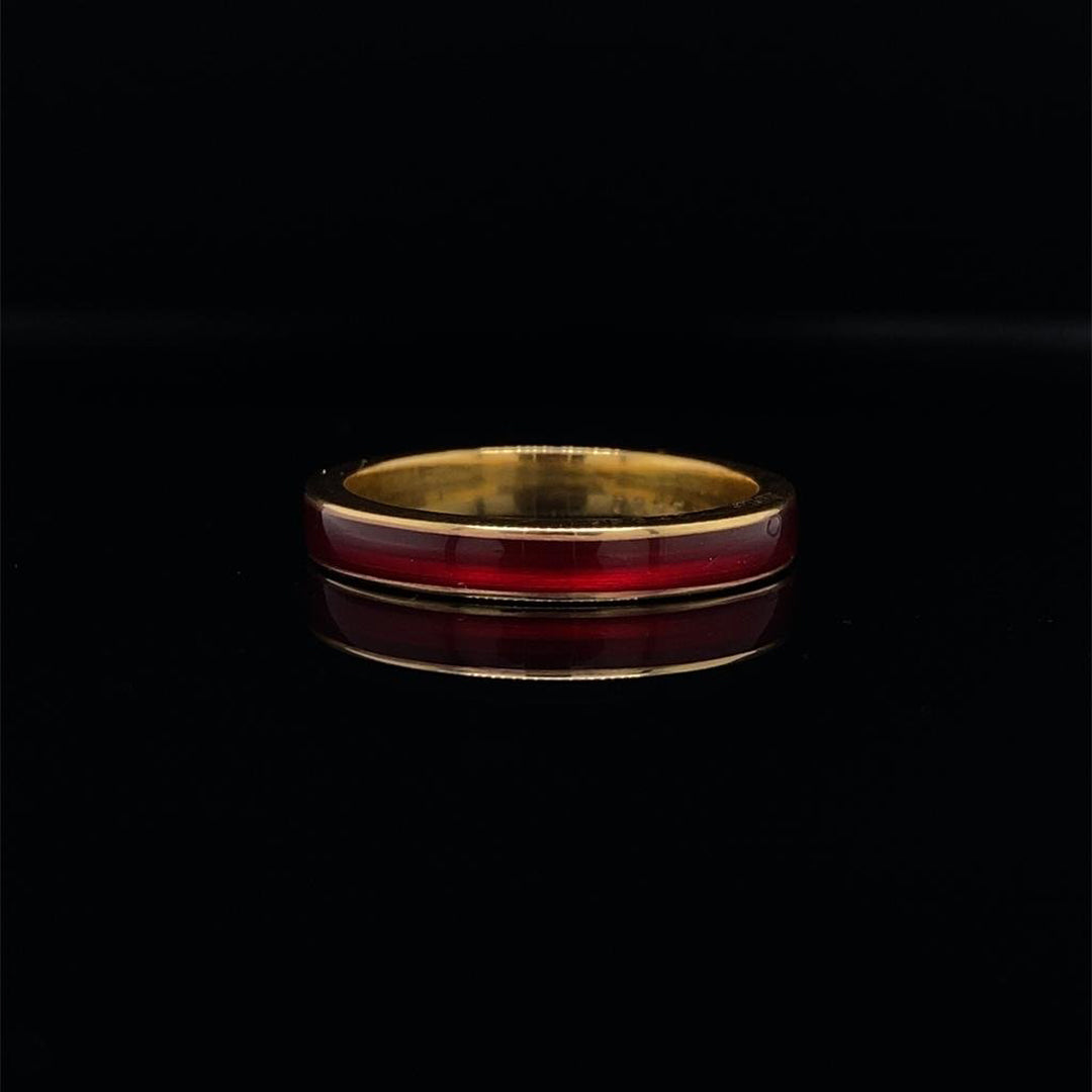 Cartier enamel ring Clearance