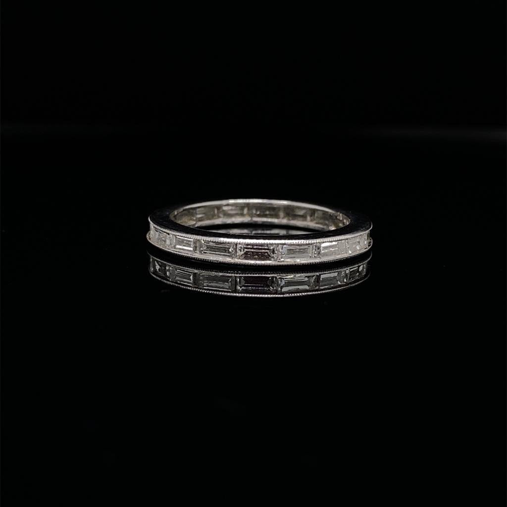 Tiffany & Co. Baguette Cut Diamond Eternity Ring