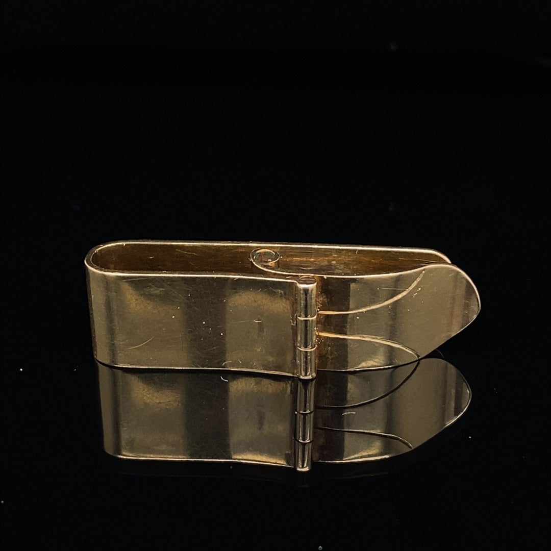 Yellow Gold Napkin Clip