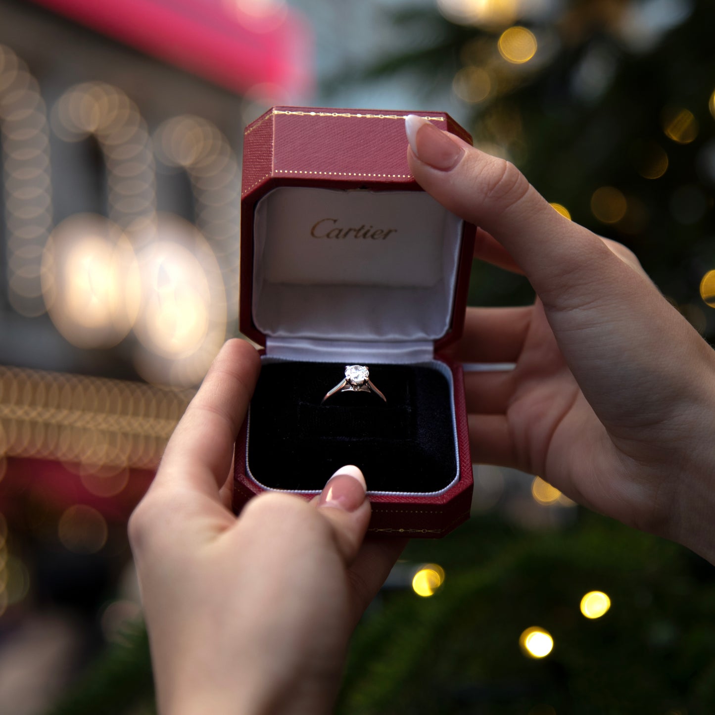 Cartier 1.22ct GIA Certified Round Diamond Solitaire Ring