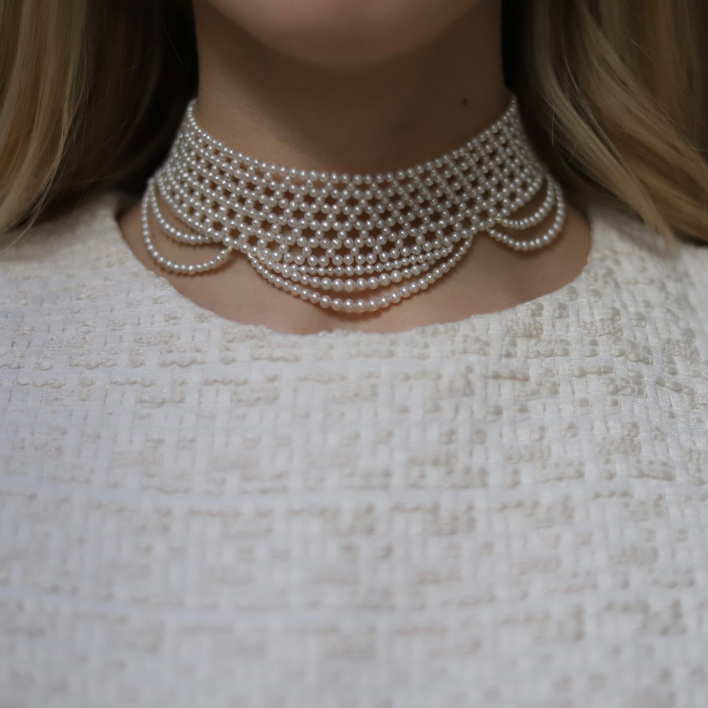 Pearl Choker Necklace