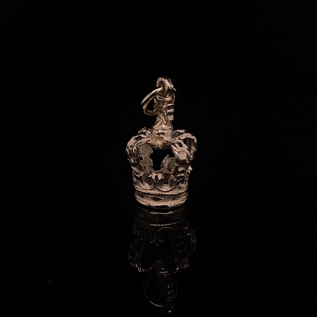 Yellow Gold St Edward's Crown Charm
