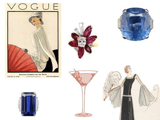 The History of Cocktail Rings