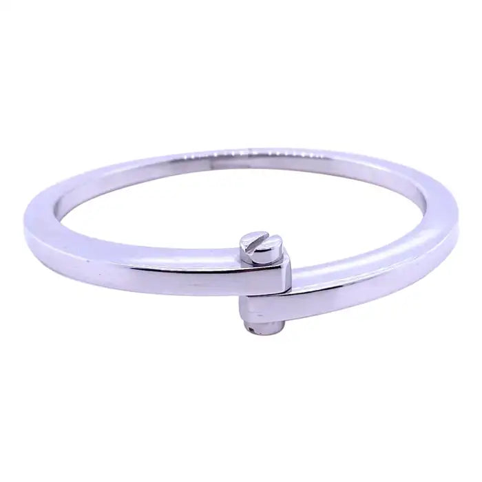 Cartier White Gold Menotte Bangle Michael Rose