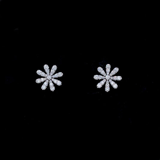 0.76ct Diamond Daisy Earrings