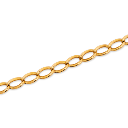 18ct Yellow Gold Albert Chain Necklace