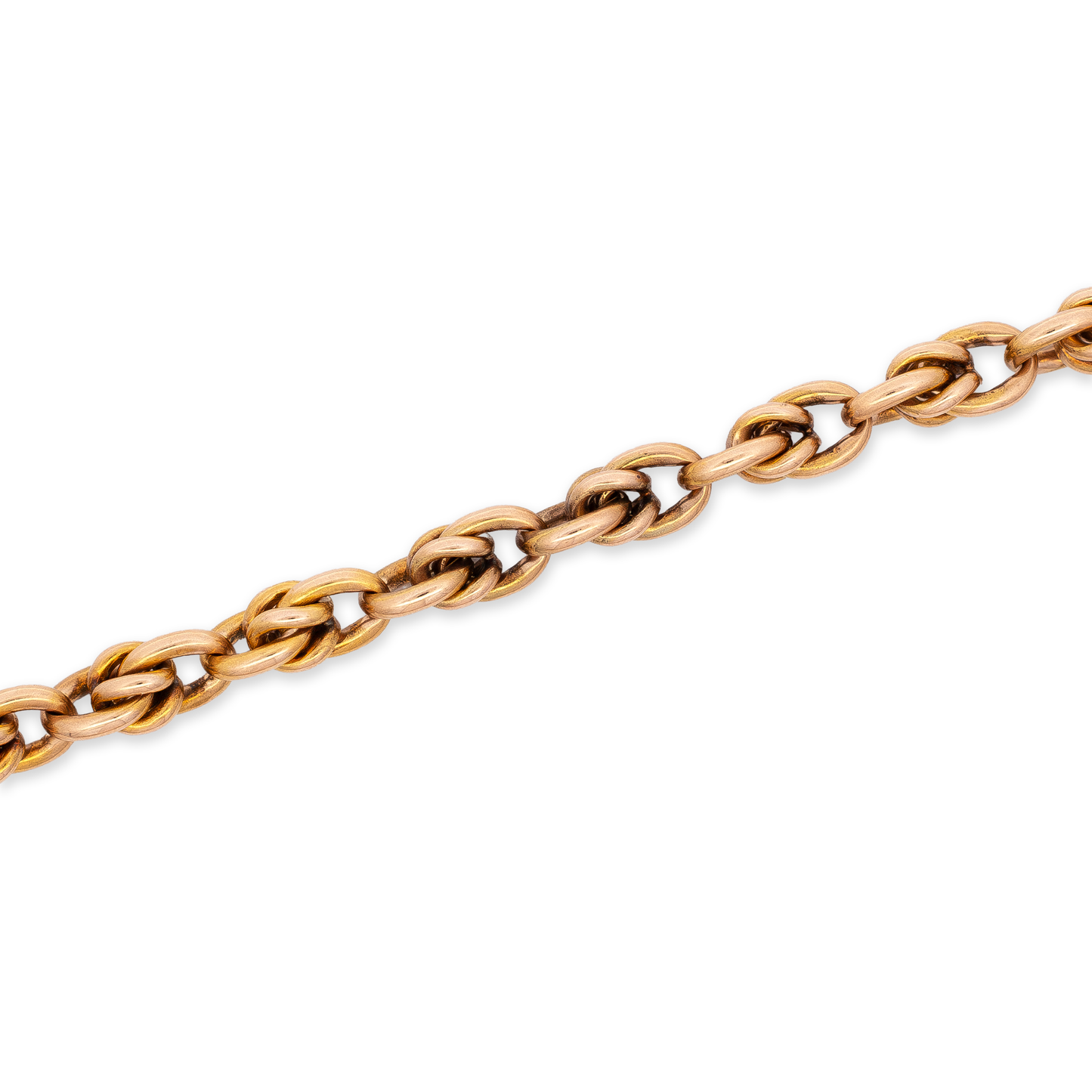 18ct Yellow Gold Albert Chain 18.5"