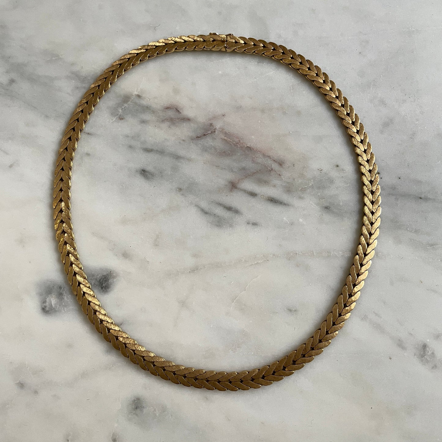 Buccellati Vintage Yellow Gold Collar Necklace