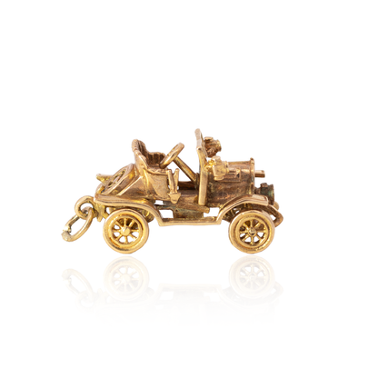 9ct Yellow Gold Vintage Car Charm