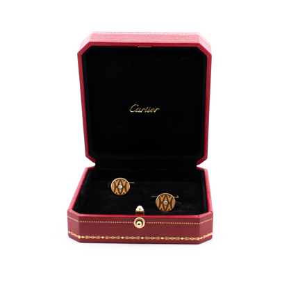 Cartier Diamond Set C de Cartier Cufflinks