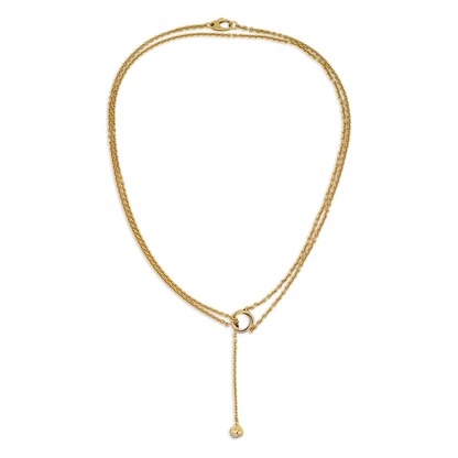 Cartier Baby Trinity Pampilles Lariat Necklace