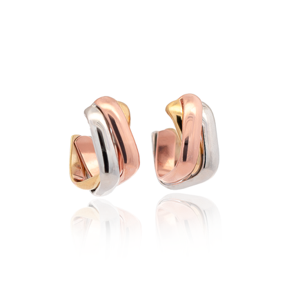 Cartier Trinity Cushion Earrings