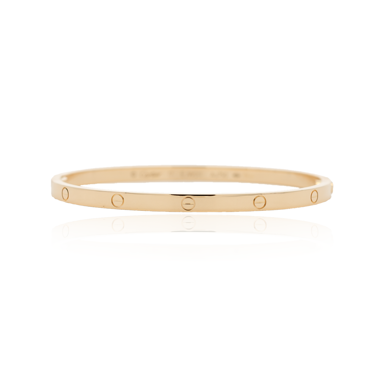 Cartier LOVE bangle small | Size 17, yellow gold