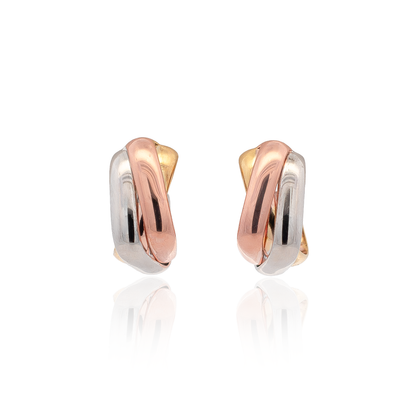 Cartier Trinity Cushion Earrings